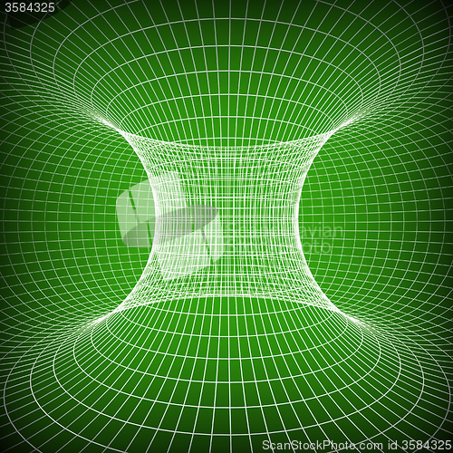 Image of Technology Background Represents Hi-Tech Abstract And Twirling