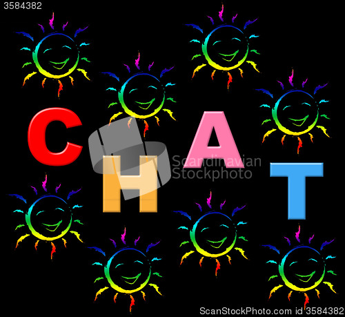 Image of Kids Chat Indicates Youth Youngster And Youths