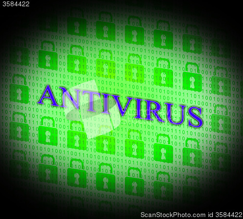 Image of Security Antivirus Represents Login Risk And Unsecured