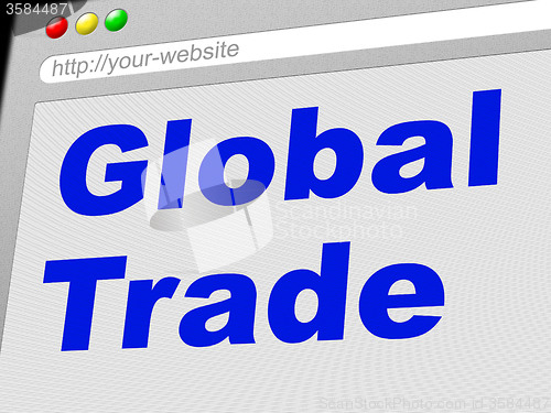 Image of Global Trade Shows Commerce Globalize And E-Commerce