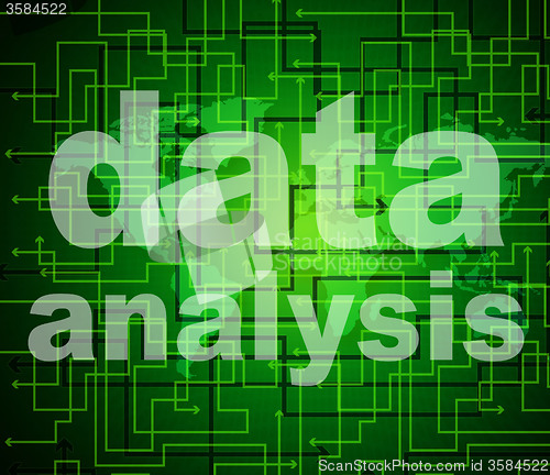Image of Data Analysis Means Analyse Bytes And Investigate