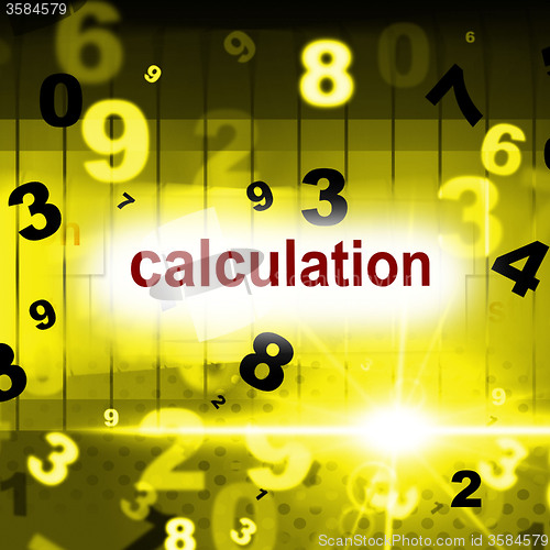 Image of Counting Mathematics Indicates One Two Three And Arithmetic