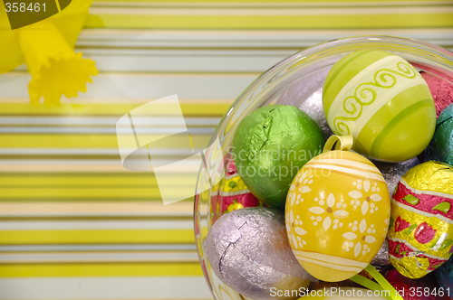 Image of Easter eggs