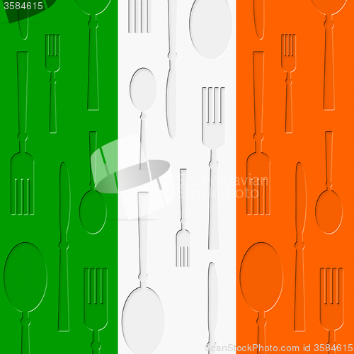 Image of Irish Food Means Euro Cuisine And Restaurant