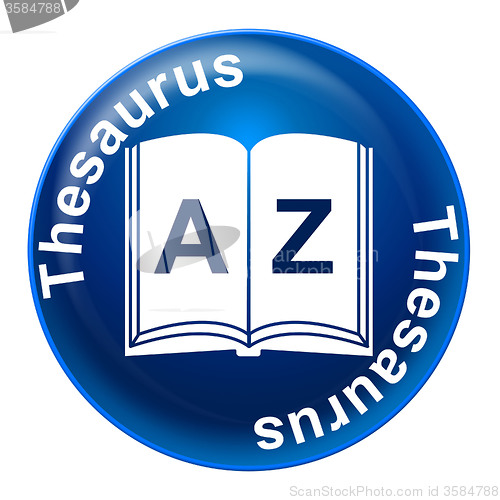 Image of Thesaurus Sign Means Know How And Comprehension