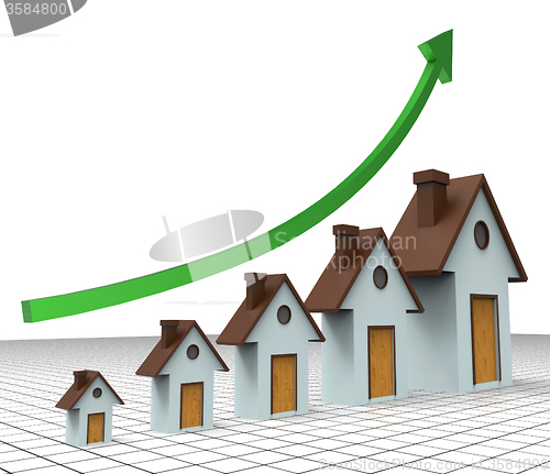 Image of House Prices Increase Means Return On Investment And Amount