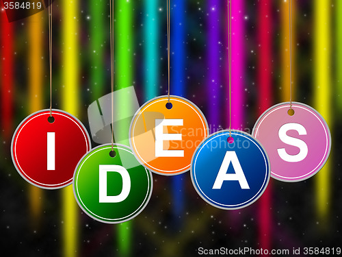 Image of Ideas Kids Represents Creativity Child And Youngsters