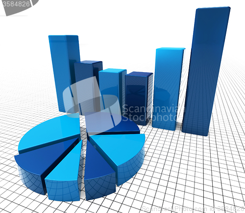 Image of Graph Report Represents Information Corporation And Graphic