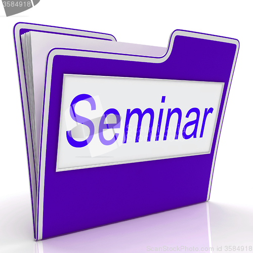 Image of Seminar File Represents Convention Speaker And Seminars