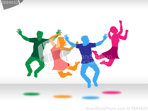Image of Joy Kids Indicates Jubilant Active And Youngsters