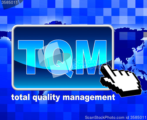 Image of Total Quality Management Means World Wide Web And Administration