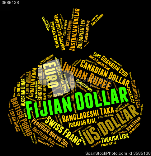Image of Fijian Dollar Indicates Forex Trading And Dollars