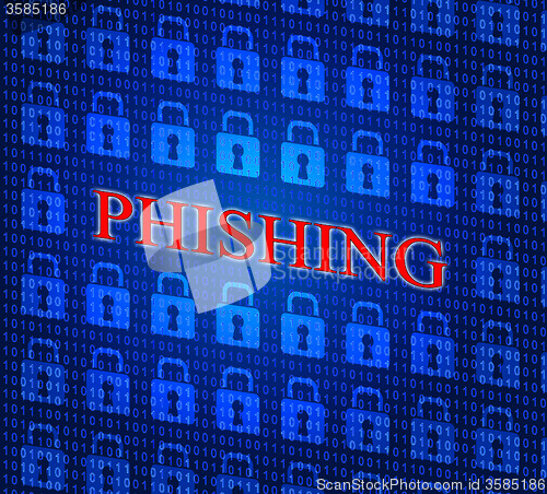 Image of Hacked Phishing Means Threat Theft And Crack