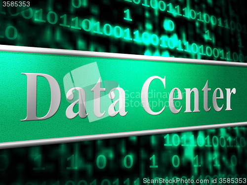 Image of Data Storage Shows Hard Drive And Archive