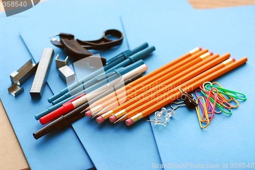 Image of School office supplies