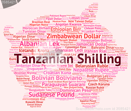 Image of Tanzanian Shilling Indicates Foreign Currency And Coinage