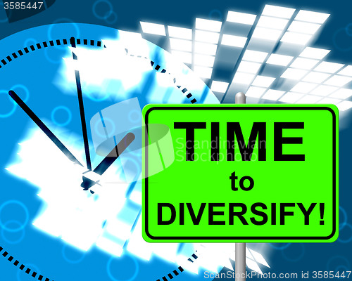 Image of Time To Diversify Shows At The Moment And Diversification