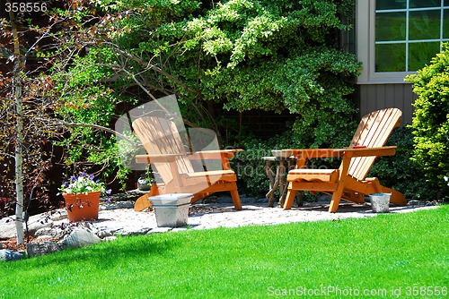 Image of House patio