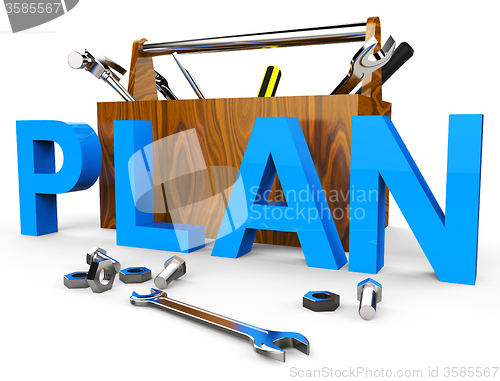 Image of Make A Plan Indicates Ploy Tasks And Proposition