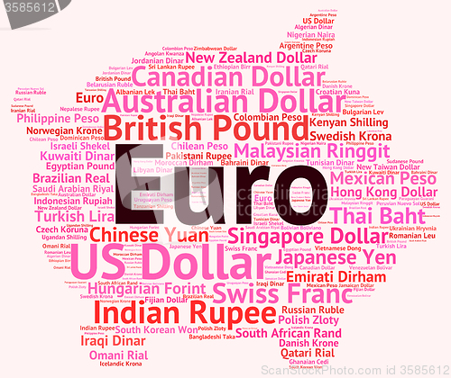 Image of Euro Currency Means Forex Trading And Currencies