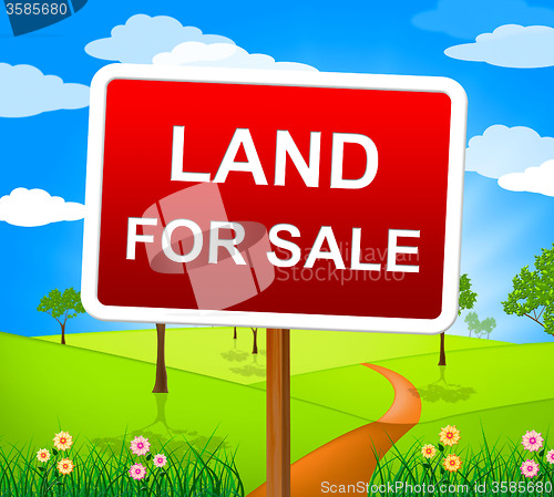 Image of Land For Sale Means On Market And Purchase