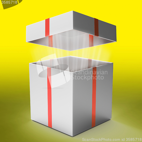 Image of Celebration Gift Indicates Celebrations Present And Presents