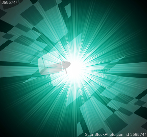 Image of Brightness Background Means Radiant Glow And Rectangles\r