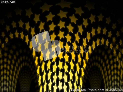Image of Copyspace Fountain Shows Abstract Design And Backgrounds