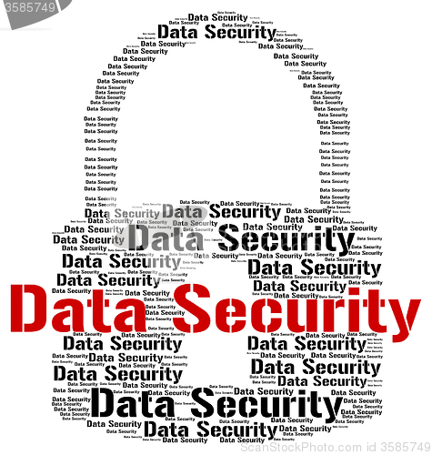 Image of Data Security Shows Fact Bytes And Information