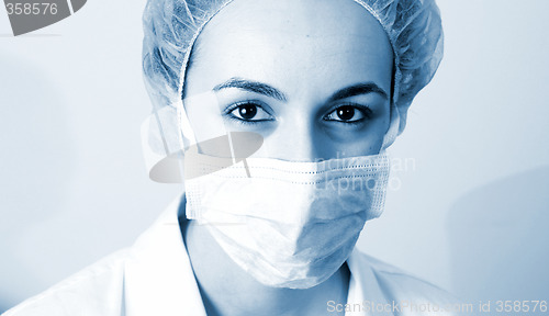 Image of Portrait of a young doctor!