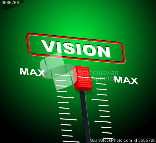 Image of Max Vision Shows Upper Limit And Ceiling