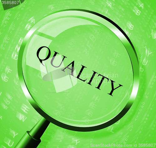 Image of Quality Magnifier Means Searching Satisfied And Magnification