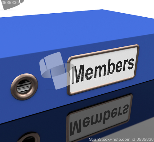 Image of File Members Means Sign Up And Application