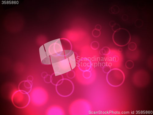 Image of Background Bokeh Represents Glaring Glowing And Glow