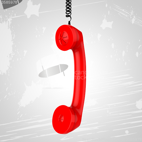 Image of Contact Us Represents Network Chat And Solution