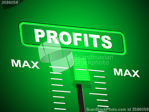 Image of Profits Max Shows Upper Limit And Top