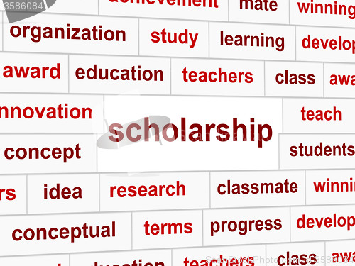 Image of Scholarship Educate Means College Learned And Certificate