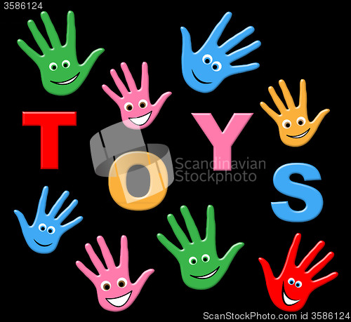 Image of Toys Kids Indicates Buying Buy And Childhood