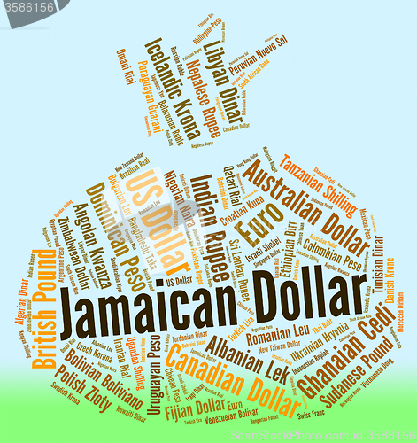 Image of Jamaican Dollar Indicates Currency Exchange And Dollars