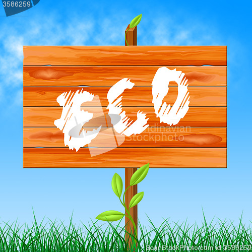 Image of Eco Friendly Represents Go Green And Eco-Friendly