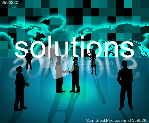 Image of Solutions Business Means Resolution Trade And Corporation