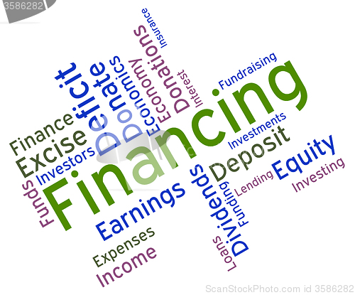 Image of Financing Word Indicates Profit Trading And Accounting