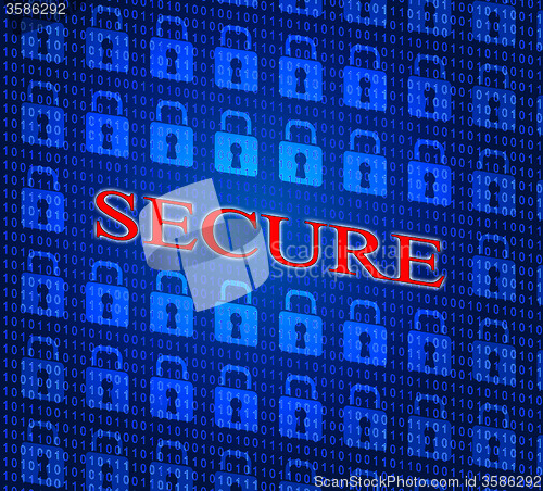 Image of Security Secure Shows Password Encryption And Privacy