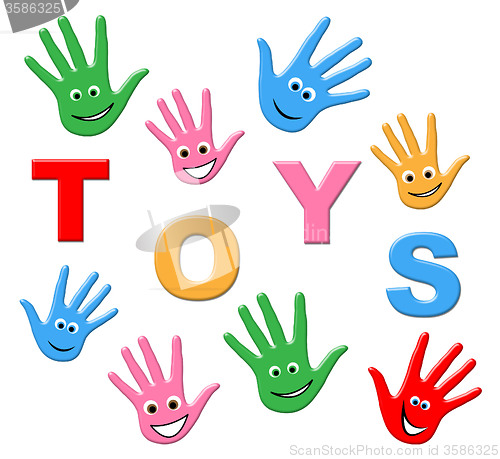 Image of Kids Toys Means Toddlers Youth And Childhood