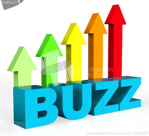 Image of Increase Buzz Shows Advance Success And Improve