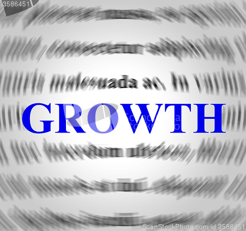 Image of Growth Definition Means Means Improvement And Develop