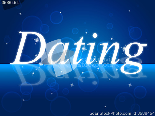 Image of Love Dating Represents Date Heart And Romance