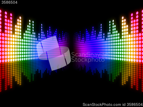 Image of Equaliser Music Means Sound Track And Equalizer