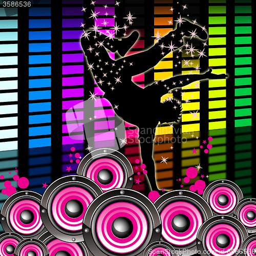 Image of Break Dancing Indicates Hip Hop And Break-Dance