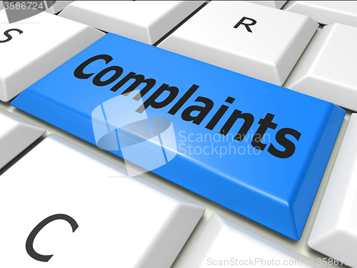 Image of Complaints Www Indicates World Wide Web And Dissatisfied